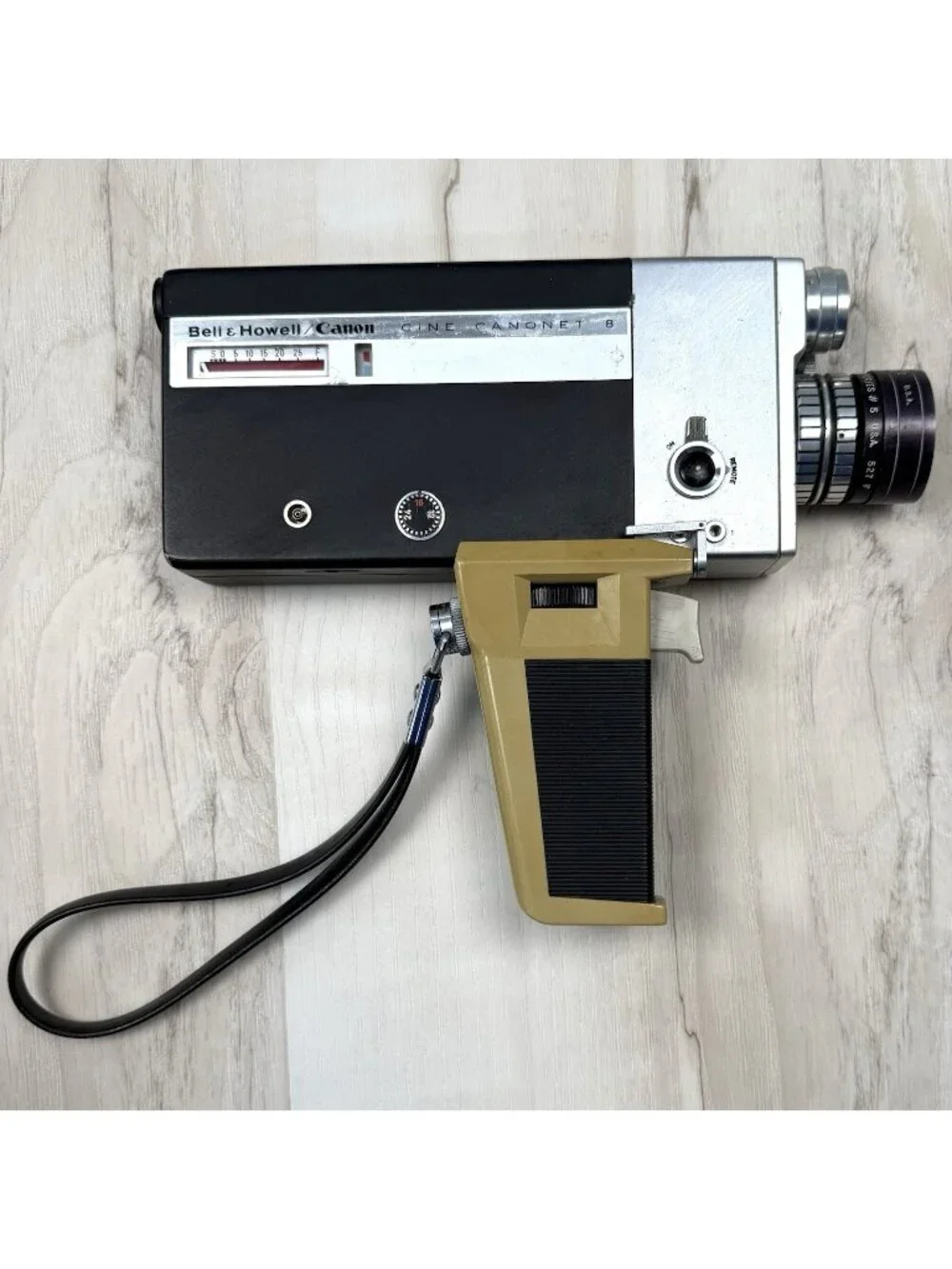 VTG Bell & Howell Canon CINE CANONET 8 mm Movie Camera C-8 Trigger Grip UNTESTED